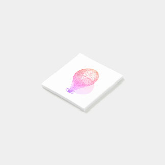 Post-it® Globo de aire caliente rosa Vintage - Notas pegajo