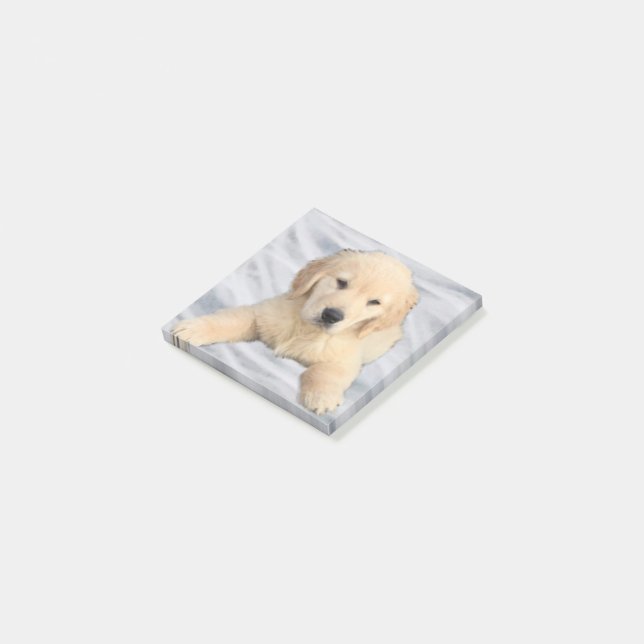 Post-it® Golden Retriever Puppy Post, Notas (En perspectiva)