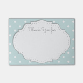 Post-it® Gracias las notas pegajosas