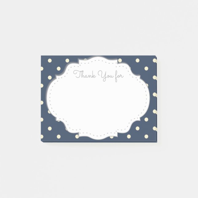 Post-it® Gracias las notas pegajosas (Anverso)