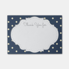 Post-it® Gracias las notas pegajosas