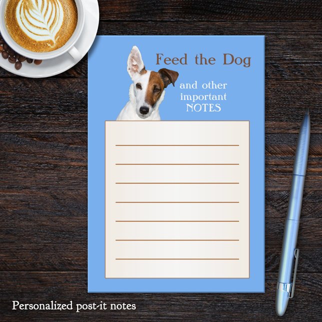 Post-it® Graciosas notas de perros callejeros (Post it notes featuring a cute dog image and your own (funny or other) texts.)