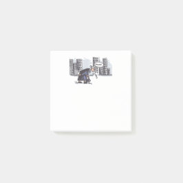 Post-it® Granny Spitting! almohadillas de notas blancas