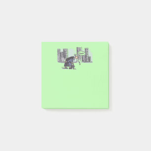 Post-it® Granny Spitting! toallitas con notas verdes