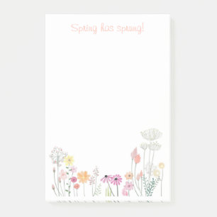 Post-it® ¡Ha surgido la primavera! Notas