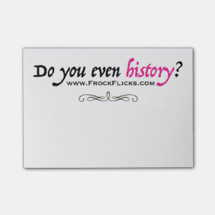 Post-it® ¿Hace usted incluso historia? - Notas pegajosas