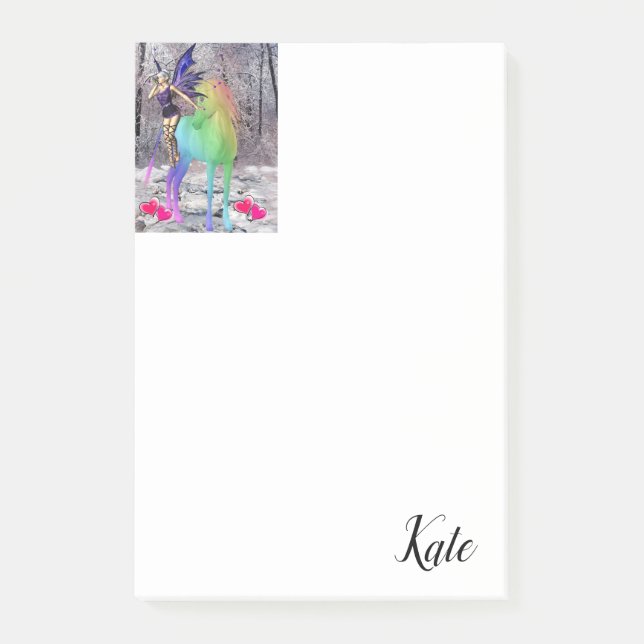 Post-it® Hada de notas adhesivas (Anverso)