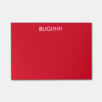 Post-it® ¡Insecto!!!! Notas pegajosas