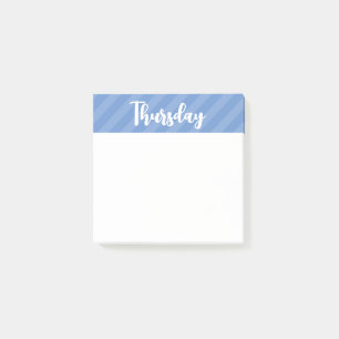 Post-it® Jueves - Días de la semana - Publicar notas