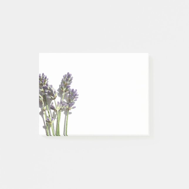 Post-it® La lavanda florece notas del Poste-it® (Anverso)