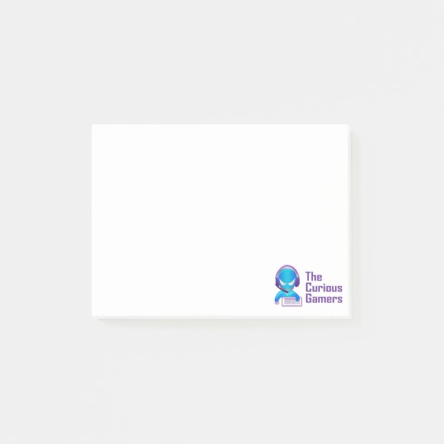 Post-it® Las notas pegajosas de los videojugadores curiosos (Anverso)