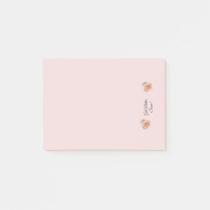 Post-it® Las notas pegajosas rosadas mejoran pronto