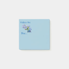 Post-it® Las Violetas Son Azules... Notas Post-it