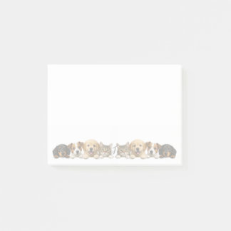 Post-it® Línea de perros lindos Notas