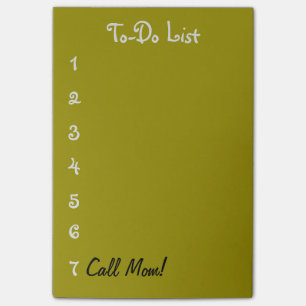 Post-it® ¡Lista de lío, mamá de la llamada! Notas del