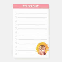 Post-it® Lista de tareas pendientes y notas adhesivas de gi