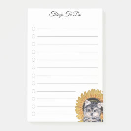 Post-it® Lista de tareas pendientes y notas adorables de pe