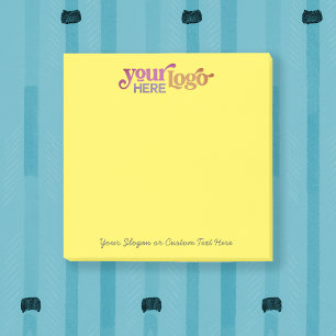 Post-it® Logotipo de personalizado 3x3 Notas pegajosas pers