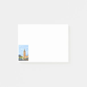 Post-it® London Big Ben publica notas
