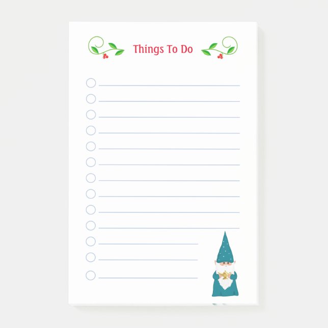 Post-it® Los Navidades Cute Ganan Cosas Para Hacer Notas Po (Anverso)