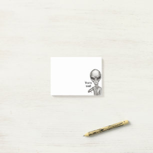 Post-it® ¡Mala Alien, eres la siguiente! Notas