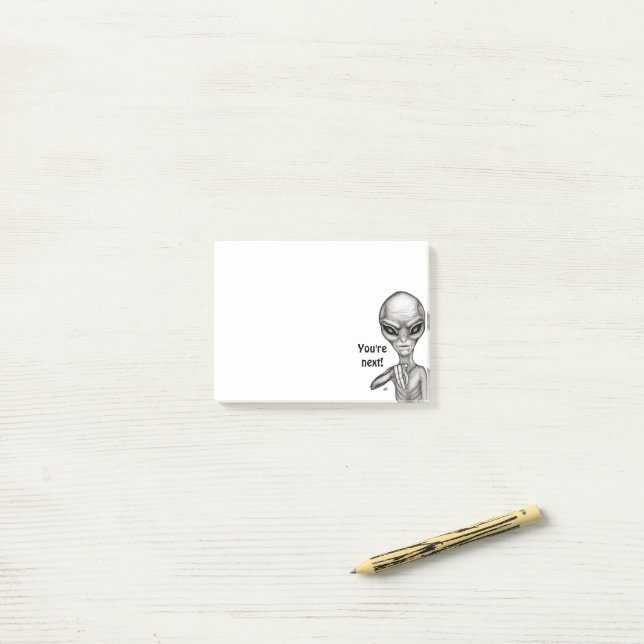 Post-it® ¡Mala Alien, eres la siguiente! Notas (Escritorio)