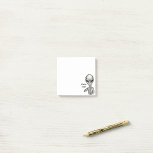 Post-it® ¡Mala Alien, eres la siguiente! Notas Post-it