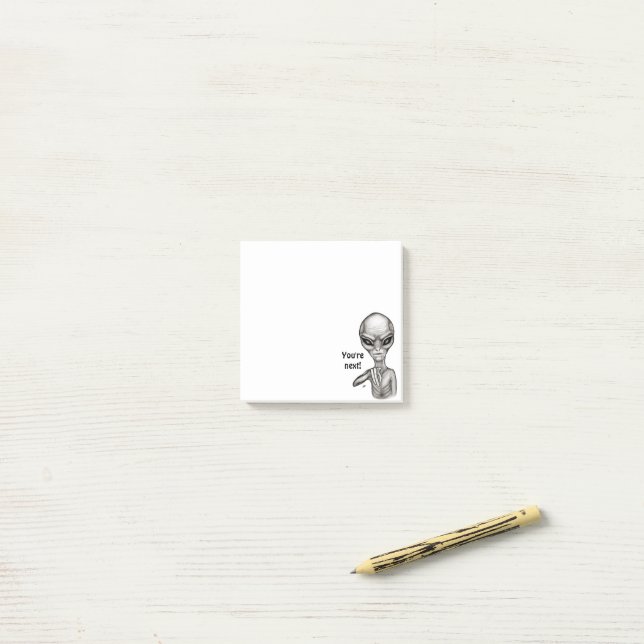 Post-it® ¡Mala Alien, eres la siguiente! Notas Post-it (Escritorio)