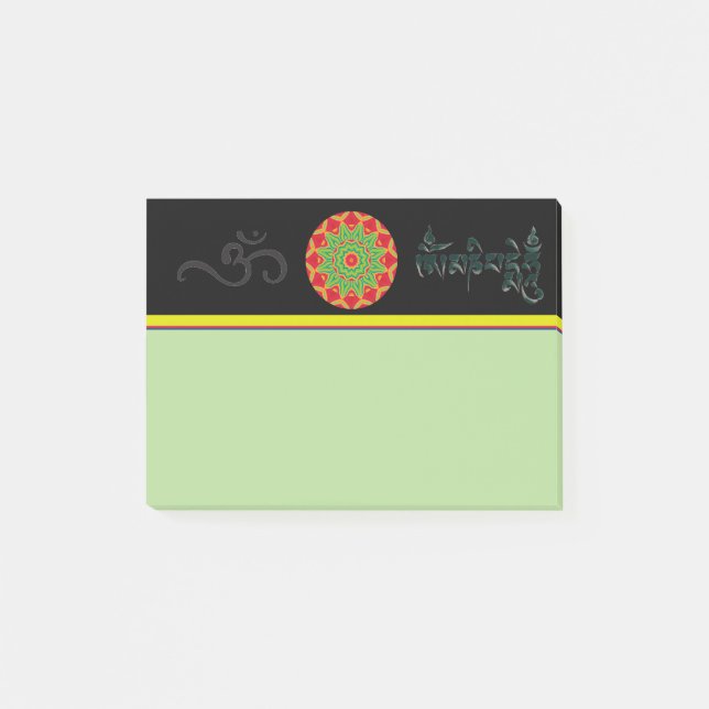 Post-it® Mandala Post - Notas (Anverso)