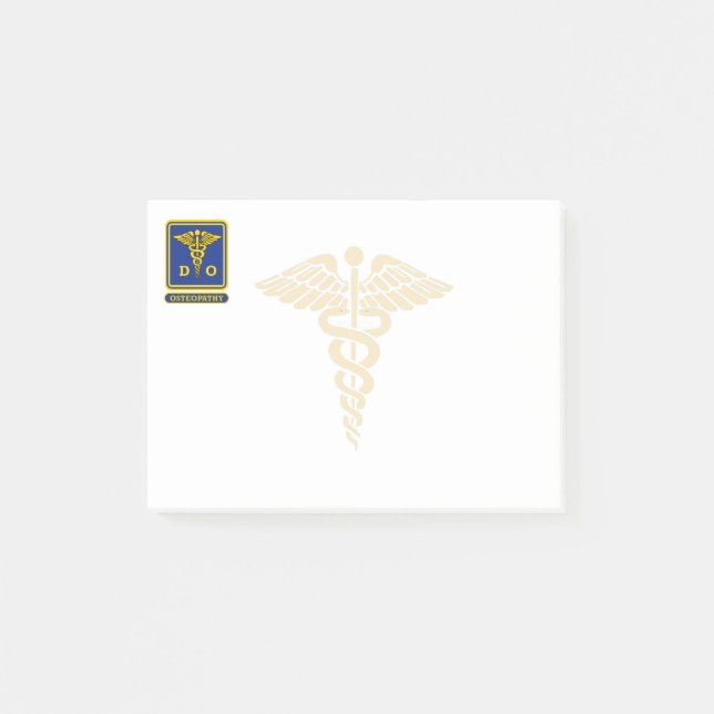 Post-it® Médica de Notas de Medicina Osteopática (Anverso)