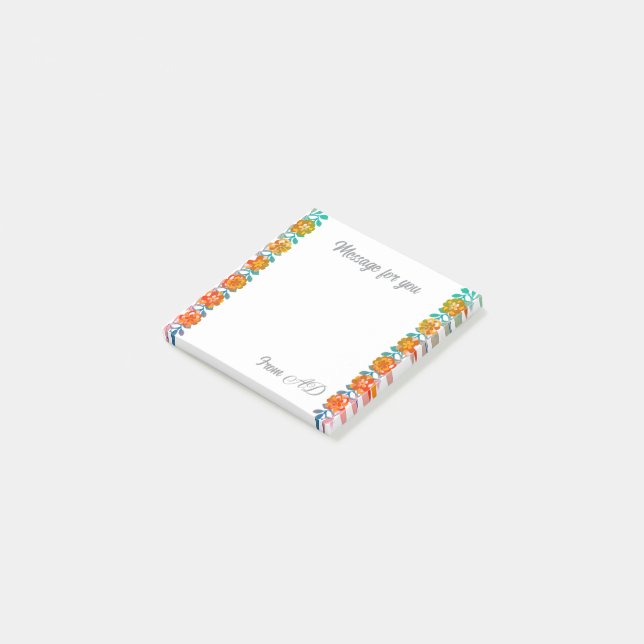 Post-it® Mensaje para notas (En perspectiva)