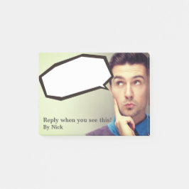 Post-it® Mensajes divertidos del jefe. notas posteriores