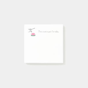 Post-it® Metas diarias: notas posteriores a la transmisión