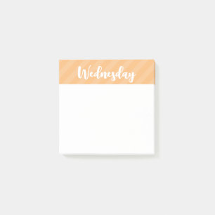Post-it® Miércoles - Días de la semana - Publicar notas