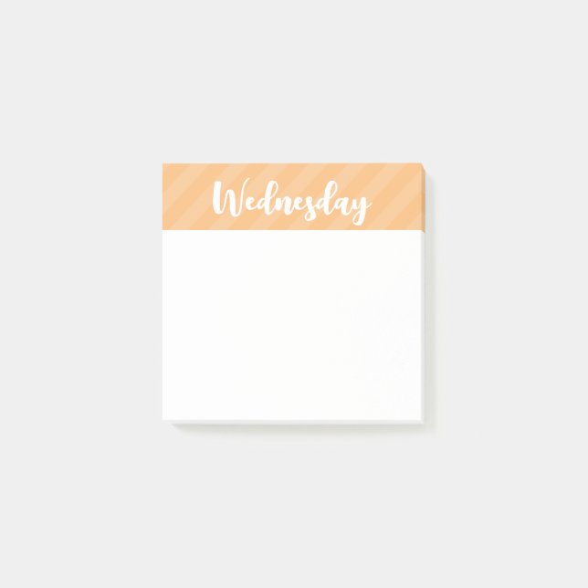 Post-it® Miércoles - Días de la semana - Publicar notas (Anverso)