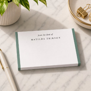 Post-it® Minimalista Elegante De La Mesa De Notas Adhesivas