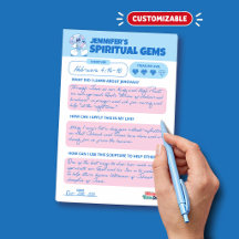 Mis joyas espirituales: notas personalizadas para