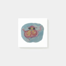 Miss Octopodia meditación, notas de arte