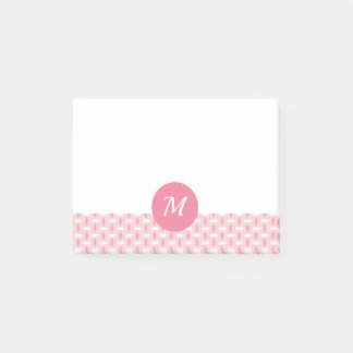 Post-it® Monograma de las notas de post-it
