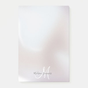 Post-it® Monograma irlandés Pearl Shimmer Post Notas