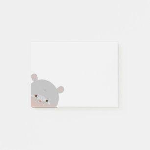 Post-it® Moo Deng Pygmy Hippo Notas Post-it