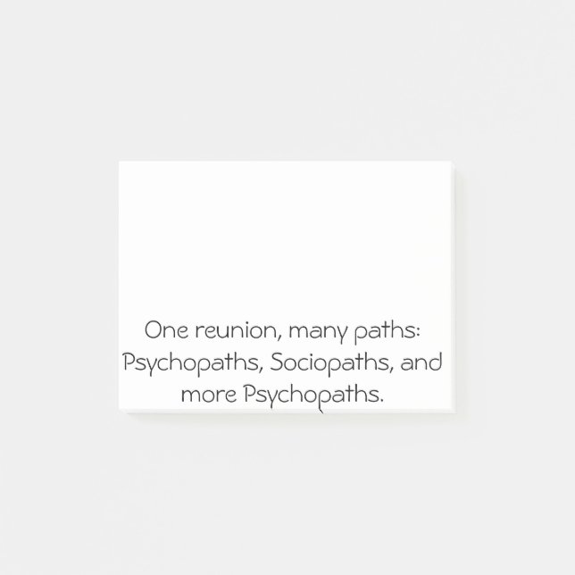 Post-it® Muchas notas de post-it divertidas de la reunión (Anverso)