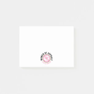 Post-it® Mujeres de asfalto en notas post-it
