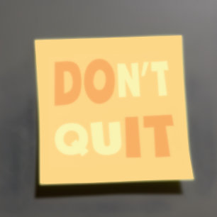 Post-it® No te rindas, Hazlo Notas Adhesivas Motivacionales