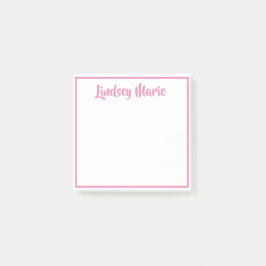 Post-it® Nombre PERSONALIZADO Notas Post-It