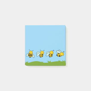 Post-it® Notas Adhesivas Abejas Felices
