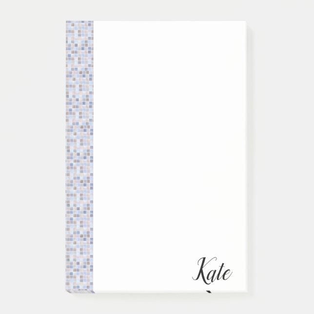 Post-it® Notas Adhesivas Azul Verde (Anverso)