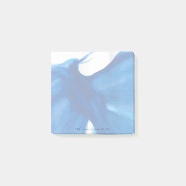 Post-it® Notas adhesivas Blue Phoenix (Anverso)