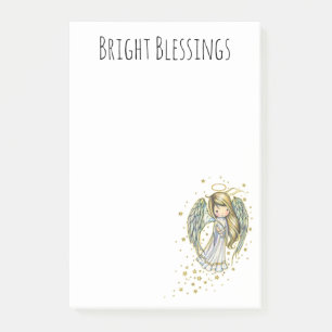 Post-it® Notas Adhesivas Brillantes Bendiciones Ángel Lindo