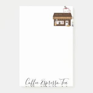 Post-it® Notas Adhesivas Café Espresso Tienda de Té